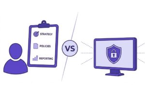 Fractional CISO vs. Endpoint-Native Platform: Two Paths to SMB Security Maturity Compared